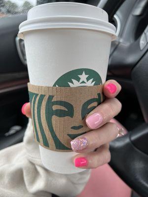 Nails and coffee