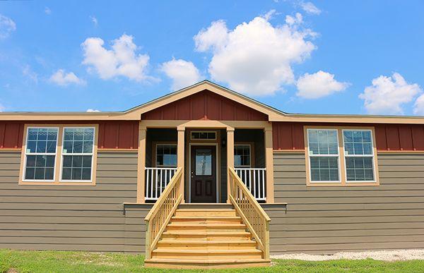 Nothing says "Come On In, Ya'll!" like a covered porch! This one is included on the Hacienda at Palm Harbor in Cleveland!