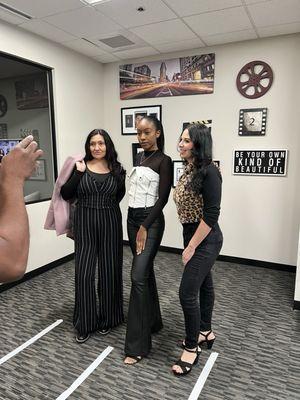 Runway model talent for Industry Network, where you can make many connections with agents and casting directors.