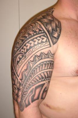 custom tribal tattoo by Doc