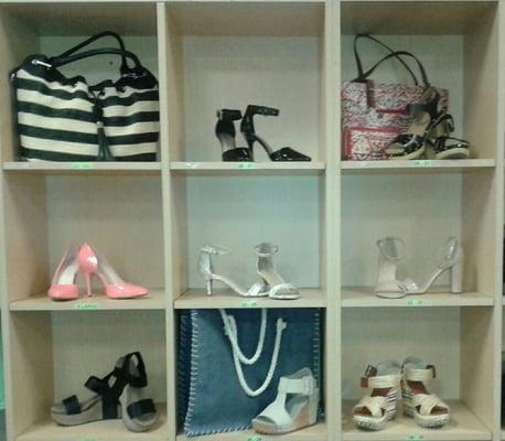 Great selection of women's heels and flats.