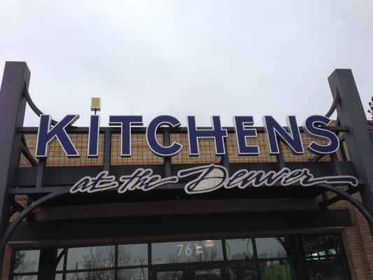 Kitchens At the Denver - signage