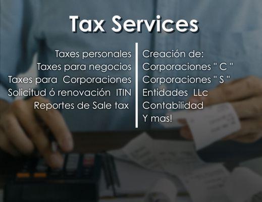 Servicios de impuestos