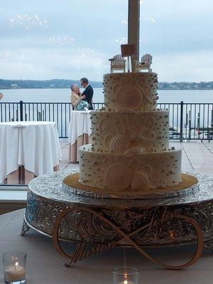 Our wedding cake was beautiful and delicious. Thank you!