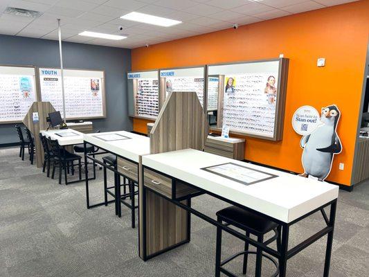 Store Interior at Stanton Optical store in Atlanta, GA 30318