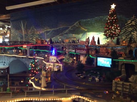 Model train display