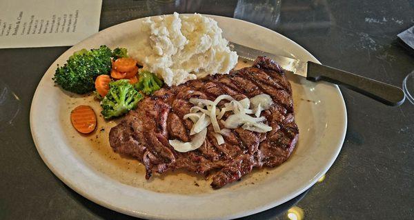 Ribeye dinner