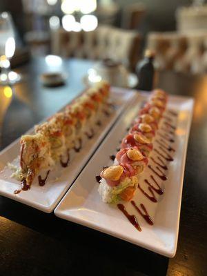 La Cantera roll and Firecracker roll