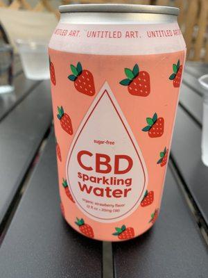 The CBD water I tried. I was already calm.