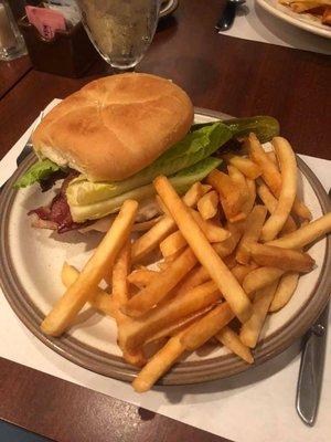 Grilled Chicken Club Salad with French Fried