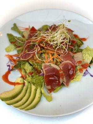 Seared Ahi Salad!! Incredible delicious !!!