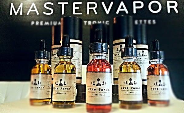 5 flavors available in stock and on the juice bar