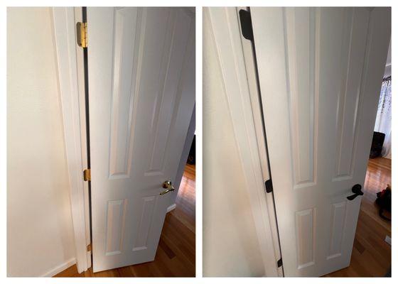 Milpitas, Ca. - Handyman, Replace Door Hinges, Replace Door Handles