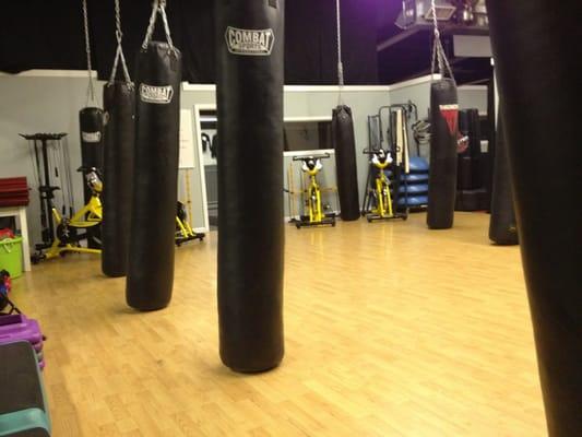 Cardio Kickboxing room