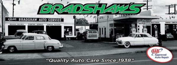 Bradshaw's Original location Since 1938.