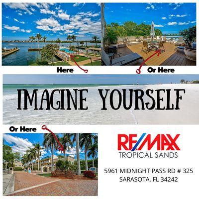 New Listing Alert!  Can you imagine yourself here?  Let's talk!!  Lets make it happen!! #REMAX #Sarasota