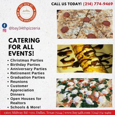 We customize your catering needs!