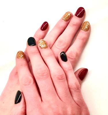 Christmas manicure!