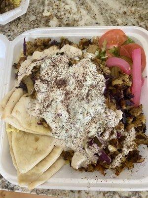 Chicken Shawarma plate