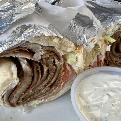 3. Gyro Wrap - so good. Nice place to stop for a quick lunch. Definitely going to go back here.