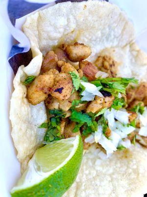 Absolutely delicious house-made thick tortillas!