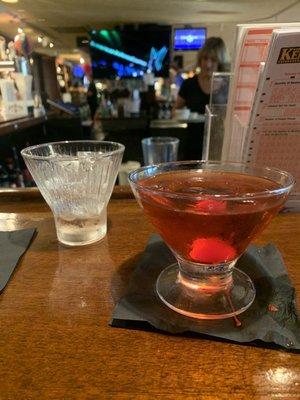 Decent MM Manhattan but lacked any depth.