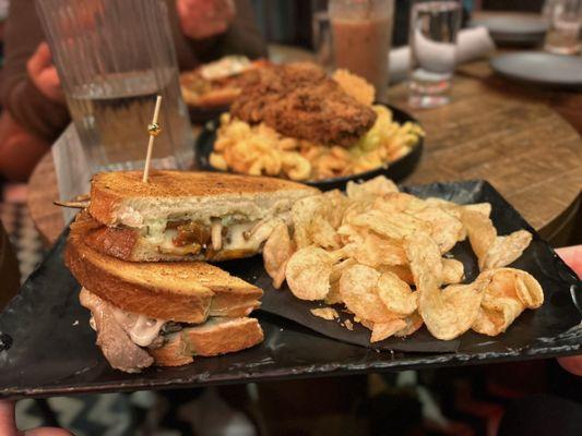 Mushroom Cheesesteak Sandwich