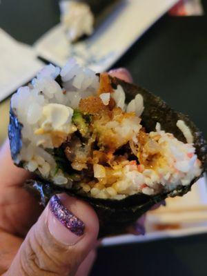 Guapo hand roll.