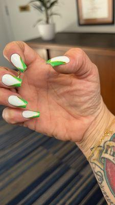 Acrylic nails and nail design