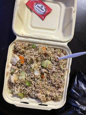 House fried rice to go