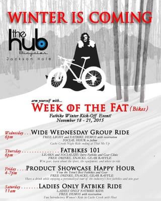 Week of the Fatbike 2015