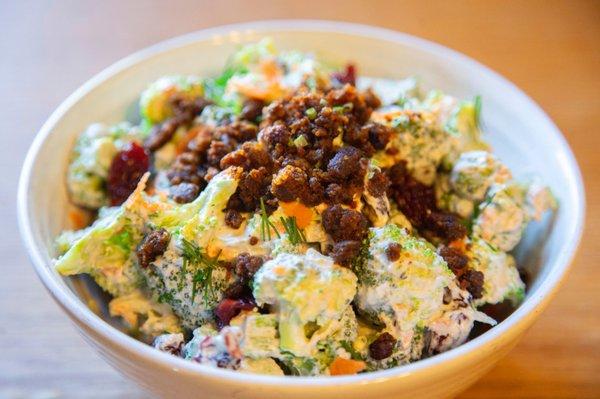 Smoky Broccoli Ranch Salad