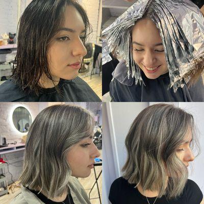 #haircolor and #haircut by Edison