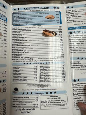 Menu pg. 2