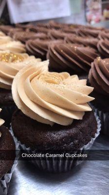 Our Salted Caramel Cupcake