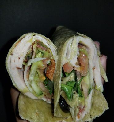 Turkey & Bacon Guacamole wrap