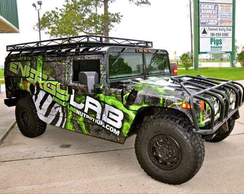 Get instant results with our custom Vehicle Wraps.