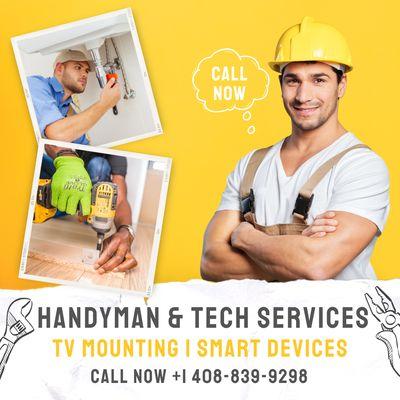 Hire Trusted Professionals | Exceptional Handyman & Tech Services Delivered to Your Doorstep