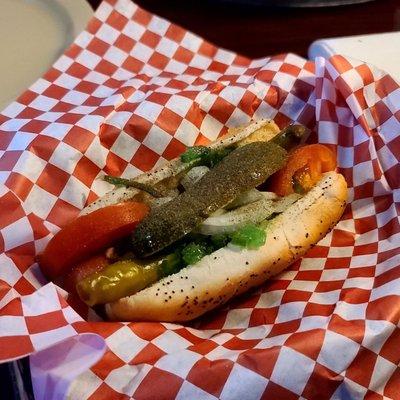 Chicago style dog