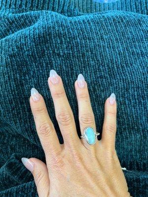 Acrylic gel nails