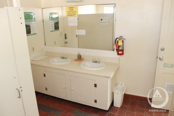 Men's dormitory bathroom