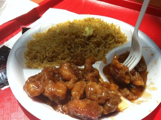 Mandarin Chicken & fried rice