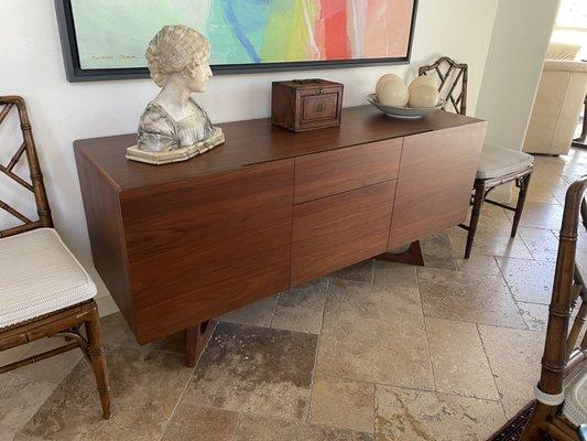 Scandinavian design credenza