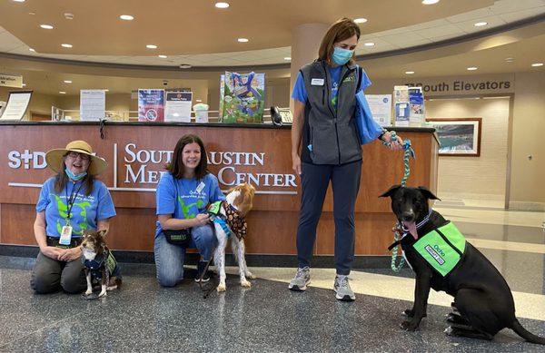 Divine Canines Therapy Dog visit!