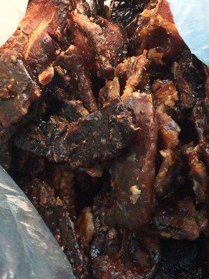 A pound of bacon jerky aka candies bacon