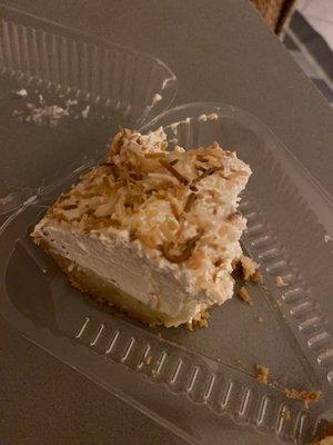 Coconut Pie from the Coconut Factory on Green Street, Key West Florida