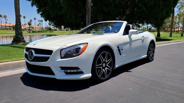 Mercedes SL 550 convertible