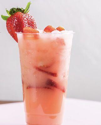 Try our strawberry lemon colada from Two Sisters and A Deviled Crab