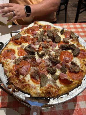 "The Bull" Medium Pizza.