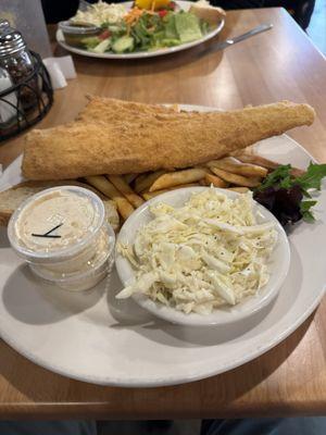 Haddock and chips...